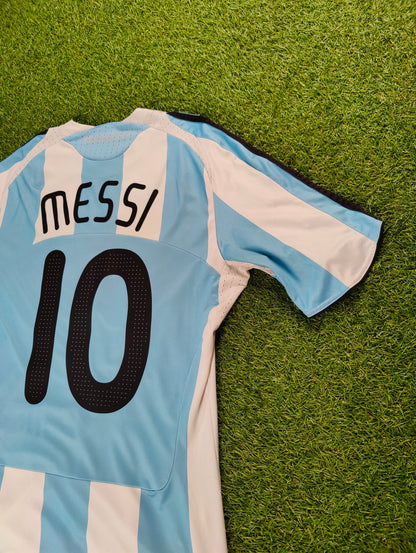 Lionel Messi Str. M Argentina Hjemmebanetrøje (2008)
