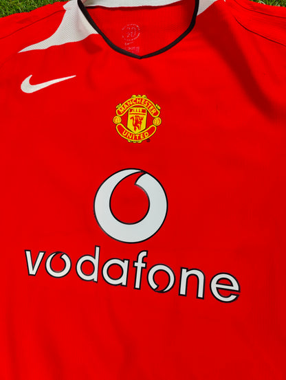 Cristiano Ronaldo Str. L Manchester United Hjemmebanetrøje (2005/06)