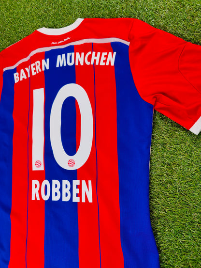 Arjen Robben Str. M Bayern München Hjemmebanetrøje (2014/15)