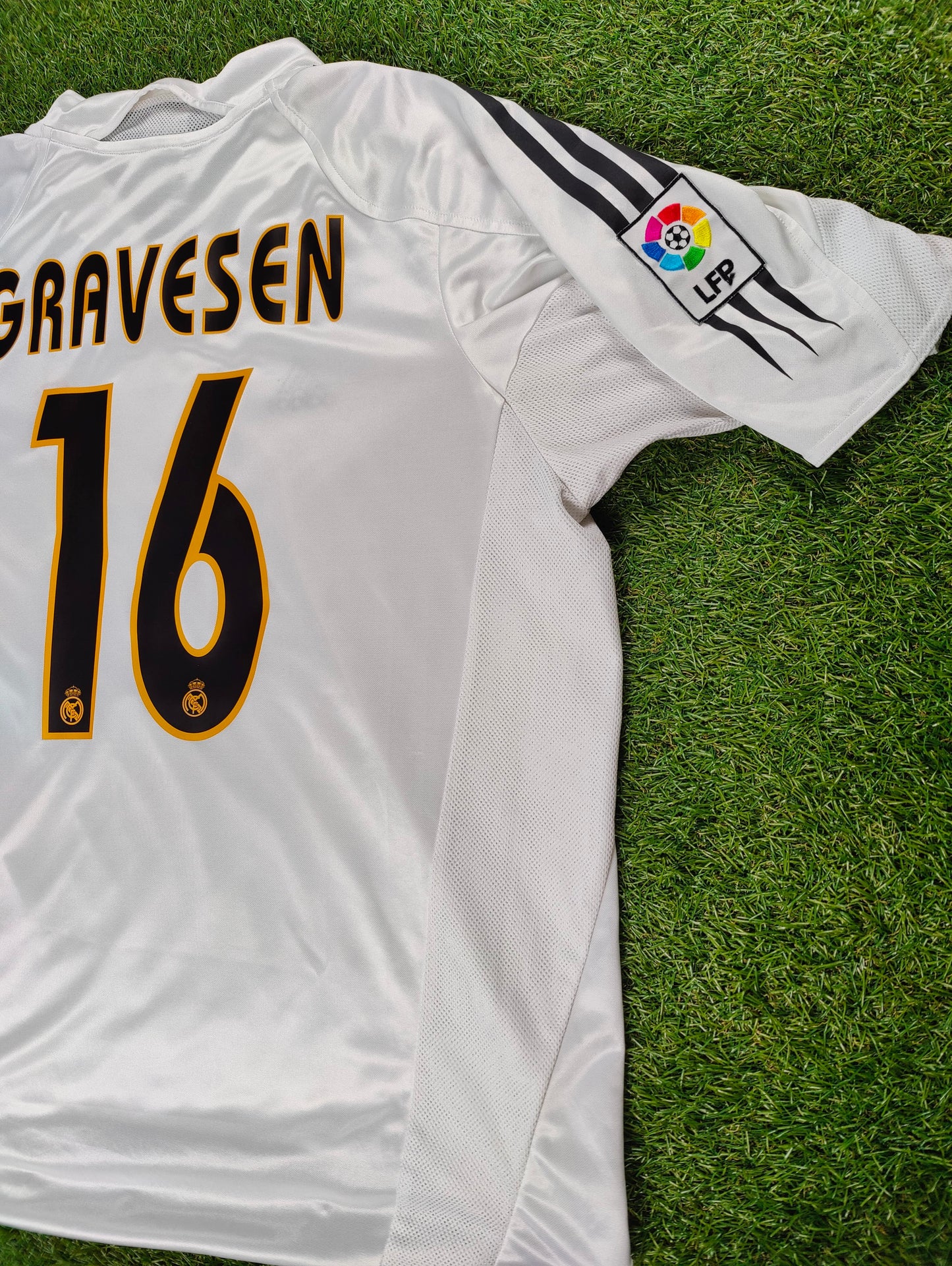 Thomas Gravesen Str. XL Real Madrid Hjemmebanetrøje (2004/05)