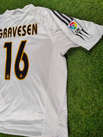 Thomas Gravesen Str. XL Real Madrid Hjemmebanetrøje (2004/05)