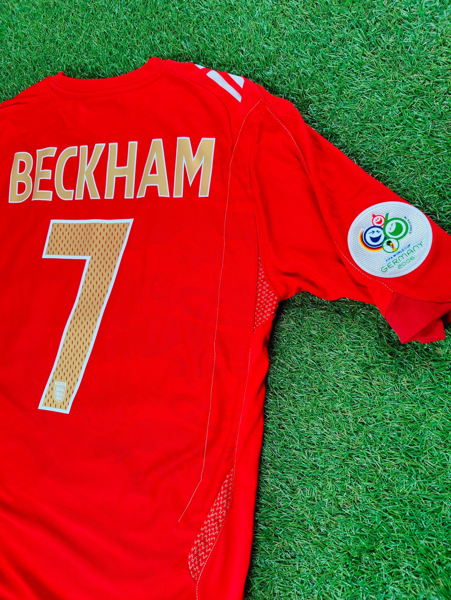 David Beckham Str. L England Udebanetrøje (VM 2006)