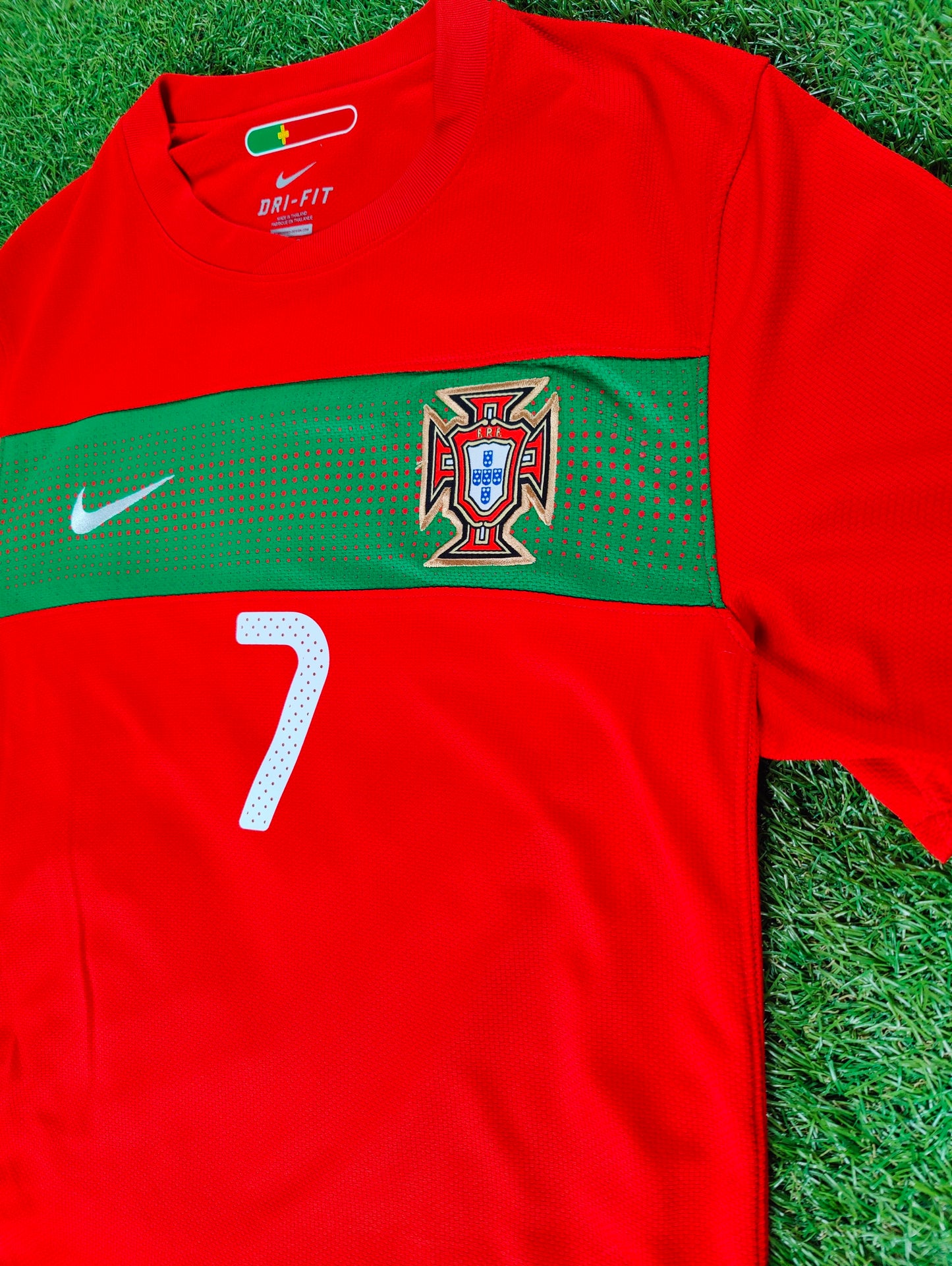 Cristiano Ronaldo Str. M Portugal Hjemmebanetrøje (VM 2010)