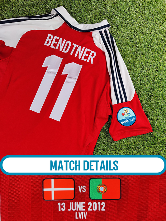 Nicklas Bendtner Str. XL Danmark vs Portugal – 13. juni 2012 – (Euro 2012)