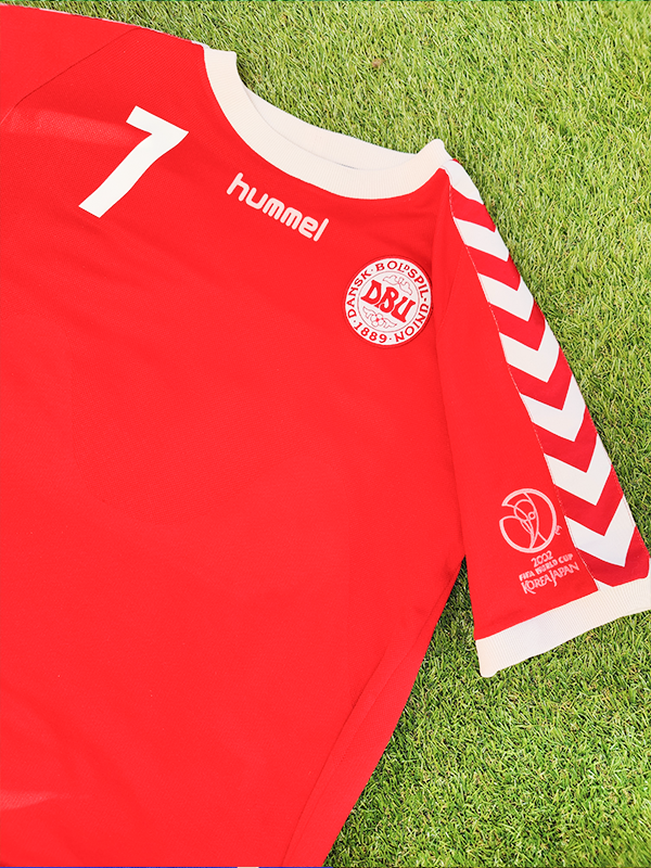 Thomas Gravesen Str. L Danmark Hjemmebanetrøje – (VM 2002)