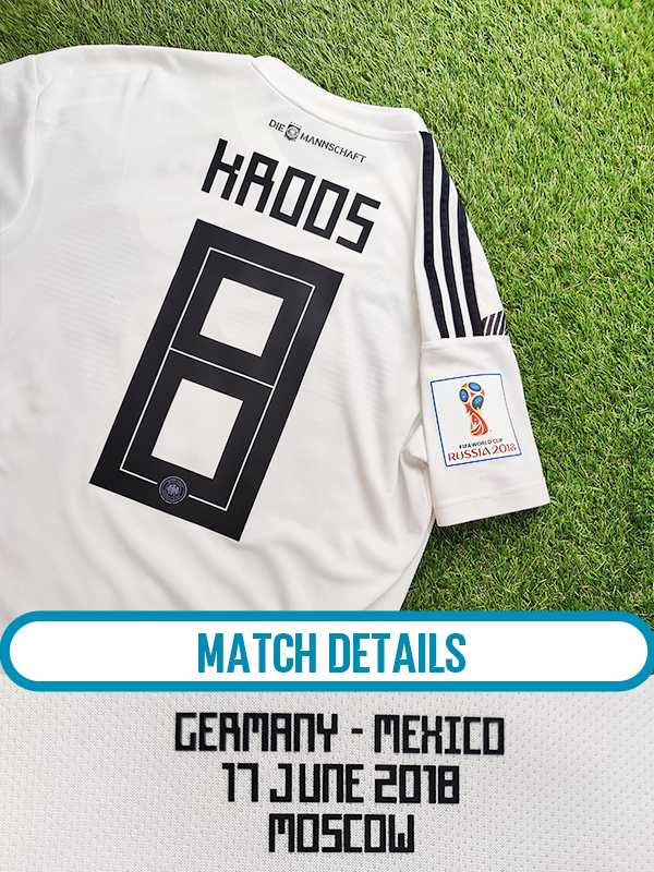 Toni Kroos Str. M Tyskland vs Mexico – 17. juni 2018 – (VM 2018)