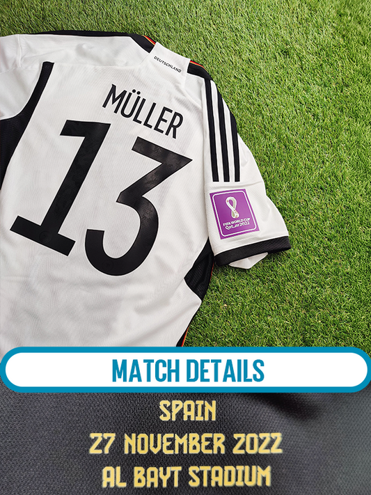 Thomas Müller Str. M Tyskland vs Spanien – 27. november 2022 – (VM 2022)