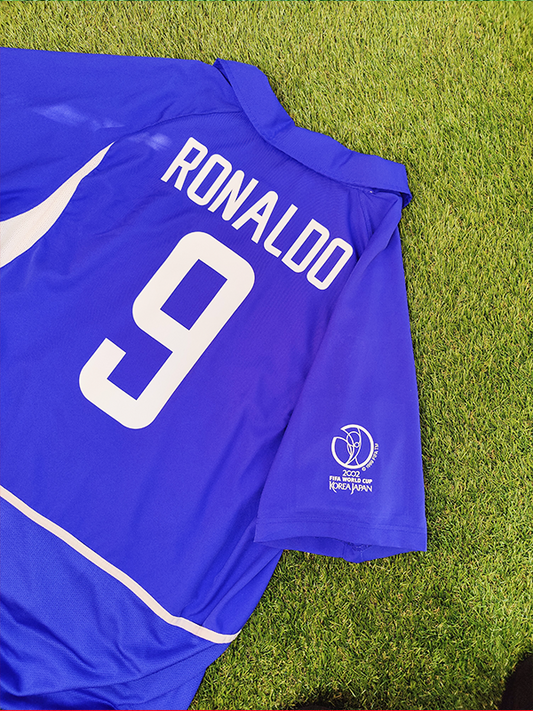 Ronaldo Nazário Str. XXL Brasilien Udebanetrøje – (VM 2002)