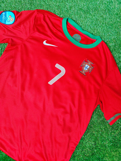 Cristiano Ronaldo Str. Large (L) Portugal Hjemmebanetrøje – (Euro 2012)