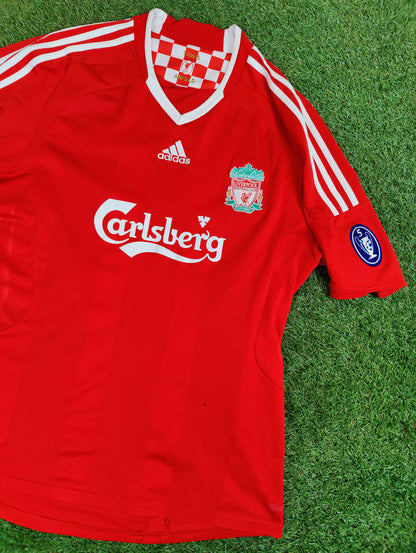 Fernando Torres Str. XL Liverpool Hjemmebanetrøje (2008-2010)