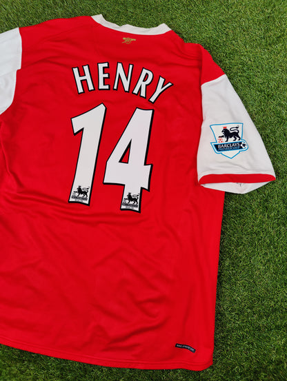 Thierry Henry Str. XL Arsenal Hjemmebanetrøje (2006-2007)