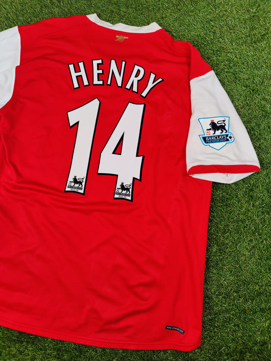 Thierry Henry Str. XL Arsenal Hjemmebanetrøje (2006-2007)