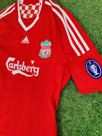 Fernando Torres Str. XL Liverpool Hjemmebanetrøje (2008-2010)