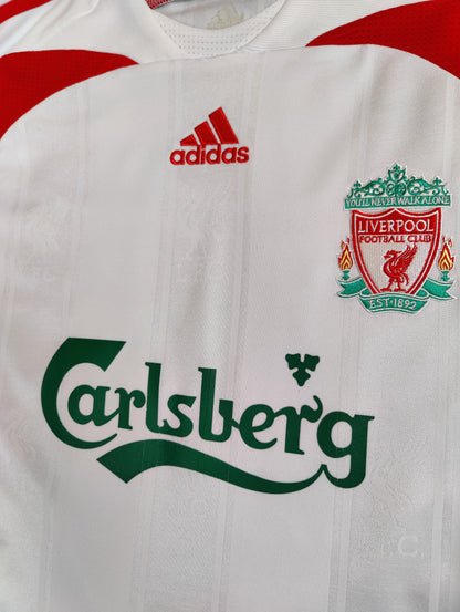 Daniel Agger Str. L Liverpool Udebanetrøje (2007-08)