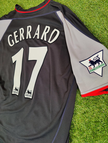 Steven Gerrard Str. L Liverpool Udebanetrøje (2002-2004)