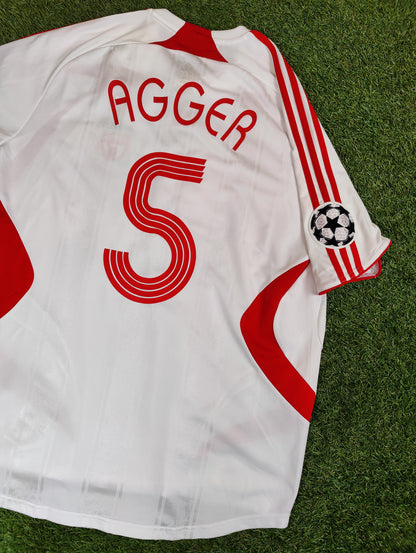 Daniel Agger Str. L Liverpool Udebanetrøje (2007-08)