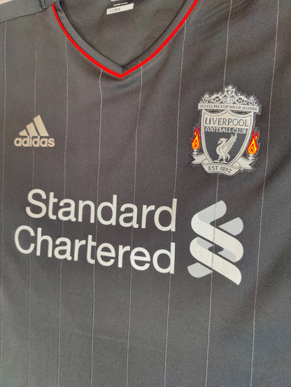 Daniel Agger Str. XL Liverpool Udebanetrøje (2011-2012)