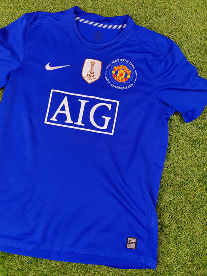 Cristiano Ronaldo Str. L Manchester United 3. trøje (2008-2009)