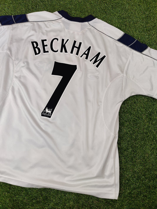 David Beckham Str. L Manchester United Udebanetrøje (1999/2000)