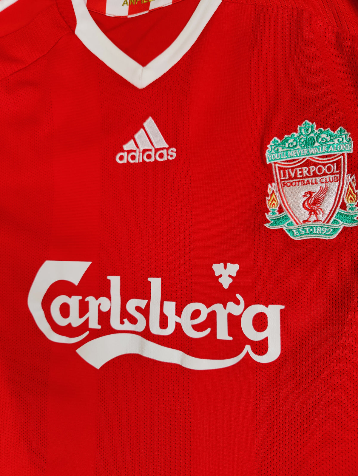Fernando Torres Str. XL Liverpool Hjemmebanetrøje (2008-2010)